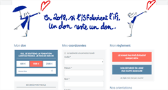 Desktop Screenshot of don.fondationcaritasfrance.org