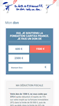 Mobile Screenshot of don.fondationcaritasfrance.org